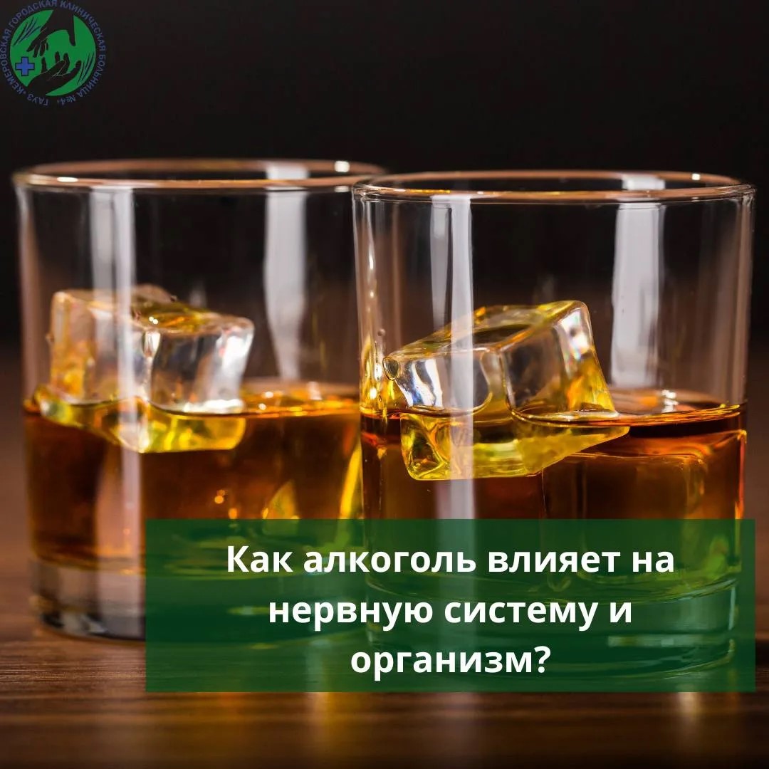 Как алкоголь влияет на нервную систему: коротко о главном