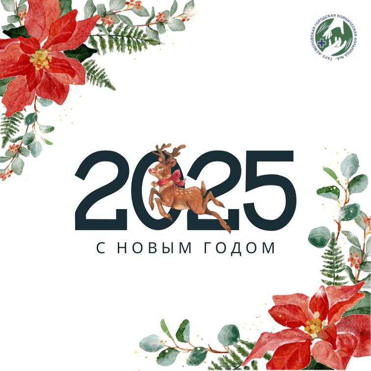 Поздравляю Вас с Наступившим 2025 годом!