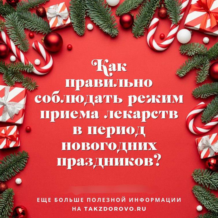 Режим приема лекарств